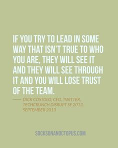 ... Dick Costolo, CEO, Twitter, TechCrunch Disrupt SF 2013, September 2013