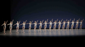 Women in White: Members of the New York City Ballet corps de ballet ...