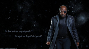 Nick Fury wp by ViraMors