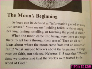 Religious Science..... The Moon