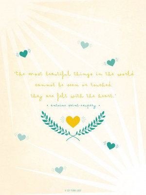 The Little Prince Quote Inspirational Quote Love by MeninaLisboa, $25 ...