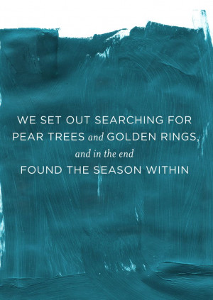 ... leads me to here. This space. This blog. Some of you - and we know you