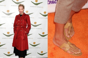 Celebrity with Ugly Feet