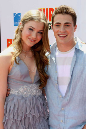 Skyler Samuels and Colton Haynes photo at the premiere of Furry ...