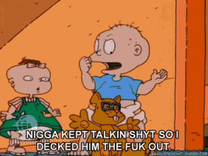 funny cute cartoons rugrats sayings