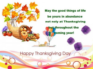 Happy Thanksgiving Day Greetings Cards With Quote And Sayings For Face ...