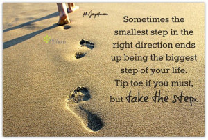... written toes quotes sayings tips inspiration quotes biggest step