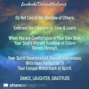 YOUR SOUL'S VIBRANT RAINBOW OF COLORS....