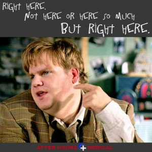 Quote from Tommy Boy: 