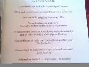 Reviews Quoted, Etc.