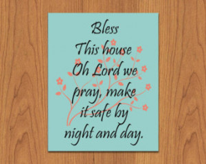 Make It Safe By Ni ght And Day Spiritual Wall Art Decor Foyer Entryway ...