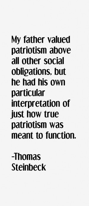 View All Thomas Steinbeck Quotes