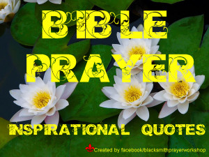 Bible Quotes About Prayer