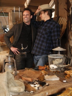 Walton Goggins and Timothy Olyphant star in 'Justified,' FX's modern ...