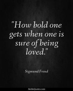 be bold for god in his love how bold one gets when one is sure of ...