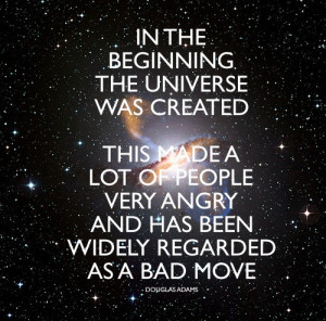 quote humor Hitchhikers Guide to the Galaxy wit