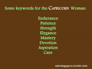 quotes about capricorn woman