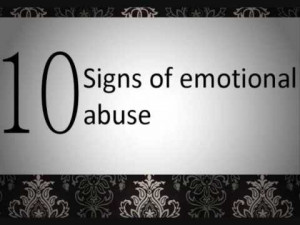 10 Signs of Emotional abuse. (The spelling/grammar in this vid is a ...