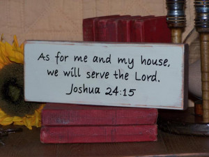 Wood Sign, Home Decor, Shabby Country Cottage Chic, Scripture Quote ...