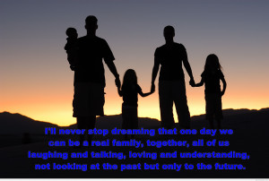 Awesome family quote portrait hd