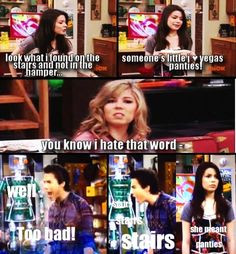 iCarly STAIRS! STAIRS! STAIRS! LOL Spencer More