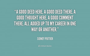 Good Deeds Quotes