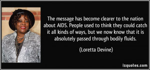 More Loretta Devine Quotes