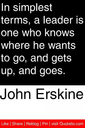 ... knows where he wants to go and gets up and goes # quotations # quotes