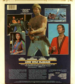 Lone Wolf McQuade {76476019143} C - Side 2 - CED Title - Blu-ray ...