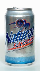 Natural Light Beer Can