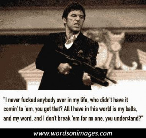 Famous scarface q...