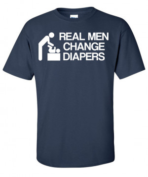 Change Diapers Dad Babies Baby Shower Father's Day Funny T-Shirt, dad ...