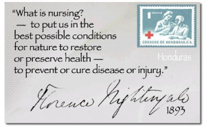 classic quote from Nightingale's view!