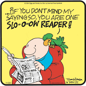 Speed Readings Tips and Practice