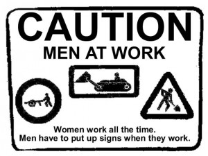 Caution Men at Work