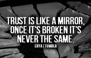 life, mirror, quote, text, trust