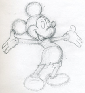 how to draw mickey mouse face how to draw mickey