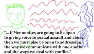 flip-side to Mennonite nonviolence: Passive communication & abuse