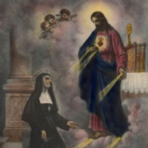 ... st margaret mary alacoque and the sacred heart of jesus st margaret