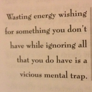 Don't waste energy