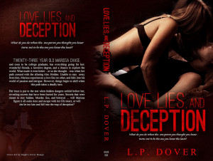 Cover Reveal*** Love, Lies, and Deception By L.P. Dover