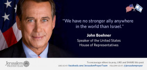 Famous Quotes About Israel : John Boehner : Mike Evans : Jerusalem ...