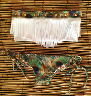 nani bikini fringe peacock bikini scrunchbuttStyle, Summer 3, Awesome ...