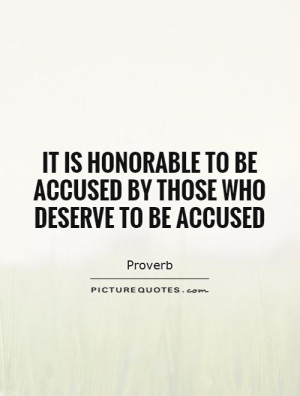 Searched Term: accusation quotes sayings