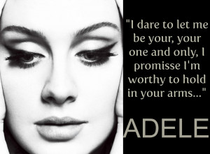 adele one and only source
