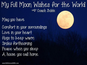 Full Moon Poems And Quotes