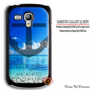 Naval Beach Anchor Quote Samsung Galaxy S3 Mini Case