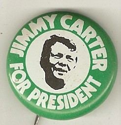 Jimmy Carter For President Campaign Pinback Button