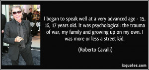 age - 15, 16, 17 years old. It was psychological: the trauma of war ...