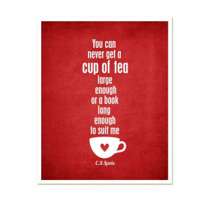 book, cute, print, quote, tea, text